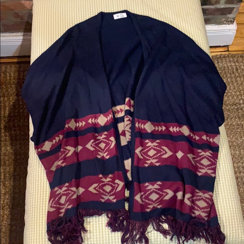 Long sweater/shrug